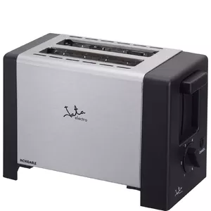 JATA TT607 toaster 2 slice(s) 800 W Black, Stainless steel