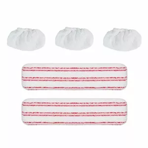 Polti Vaporetto Kit of 2 Cloths and 3 Sockettes PAEU0324 Suitable for Polti Vaporetto models: Pro, Classic, Forever Exclusive, Evolution, Edition and Vaporetto 2085 series