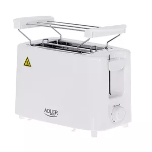 Adler AD 3223 toaster 6 2 slice(s) 750 W White