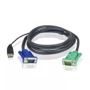 ATEN 2L-5203U KVM cable Black 3 m