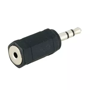 Microconnect 3.5mm/2.5mm M/F Melns
