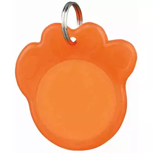 TRIXIE 2277 Orange Plastic Dog ID tag