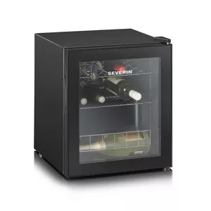 Severin KS 9889 wine cooler Freestanding Black 15 bottle(s)