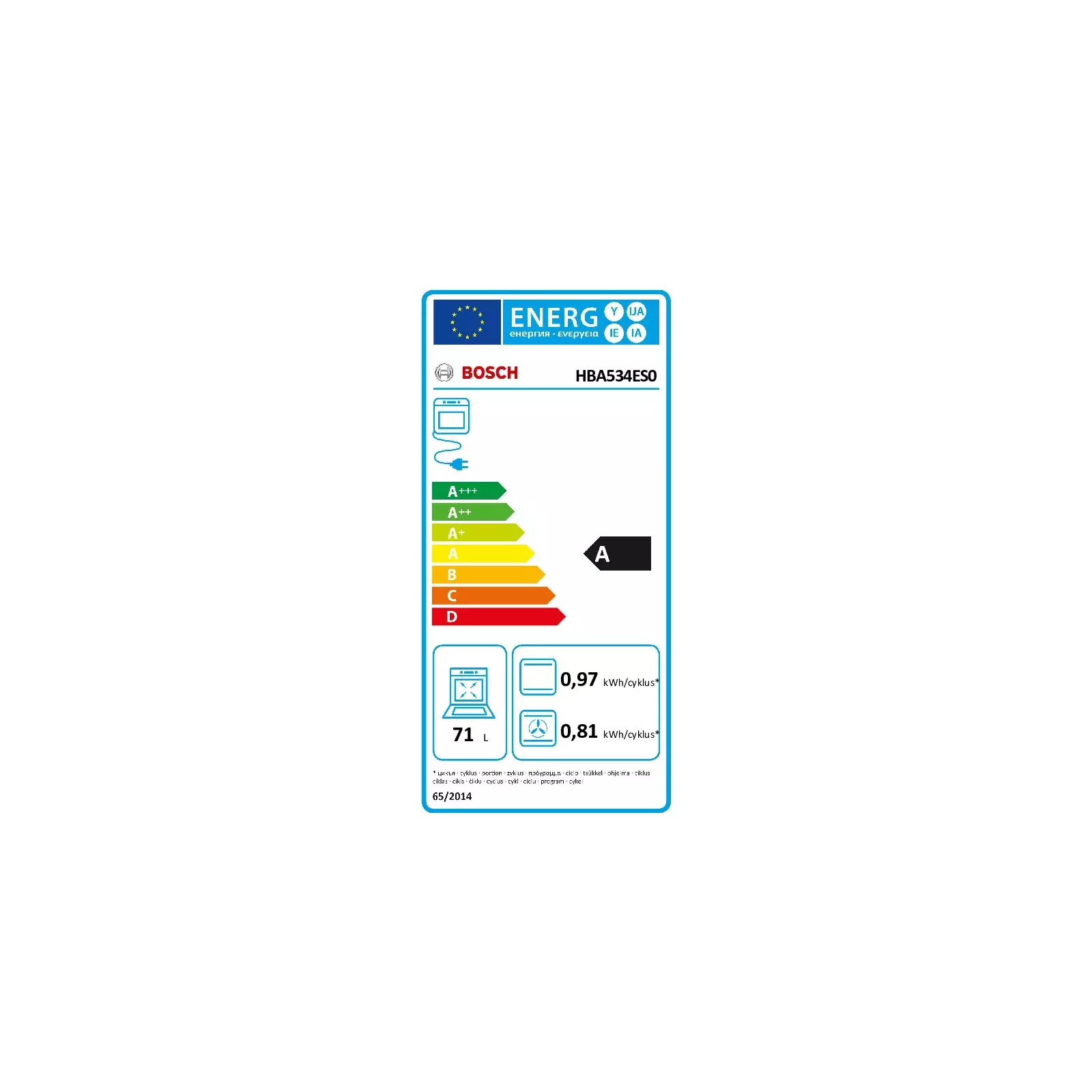 Bosch HBA534ES0 Photo 4