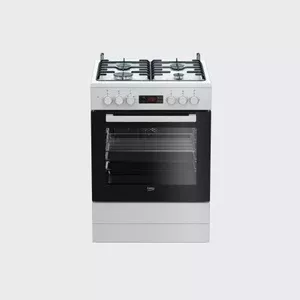 Beko FSM62320DWS cooker Freestanding cooker Gas White