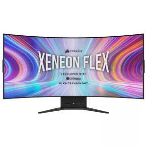 Corsair XENEON FLEX monitori 114,3 cm (45") 3440 x 1440 pikseļi OLED Melns