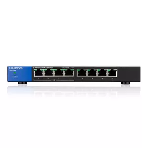 Linksys 8-Port Desktop Gigabit PoE Switch (LGS108P)