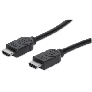 Manhattan 323192 HDMI kabelis 1 m HDMI Type A (Standard) Melns