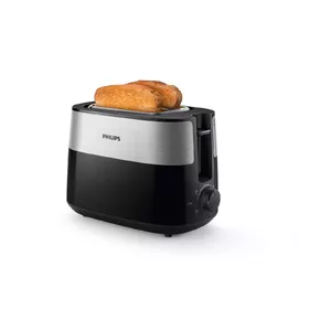 Philips Daily Collection HD2516/90 Toaster - 2 slice, wide slot, Metal