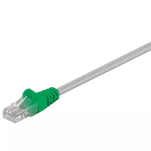 Goobay CAT 5e Crossover Patch Cable, U/UTP, grey-green, 5m