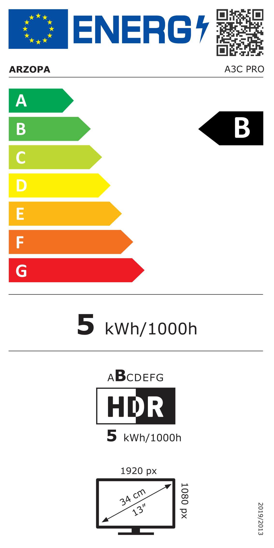 Energy label