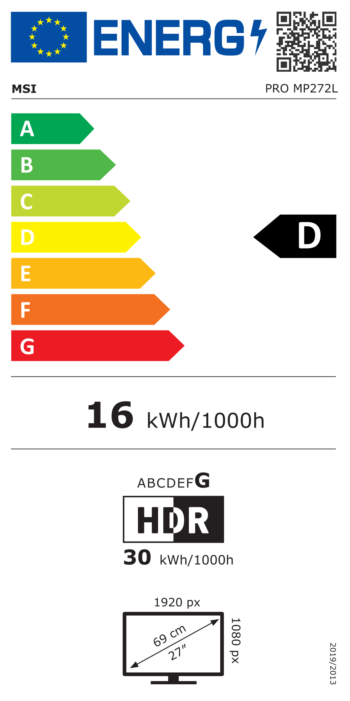 Energy label