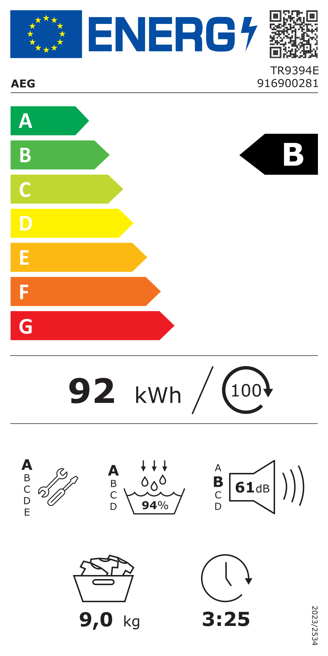 Energy label