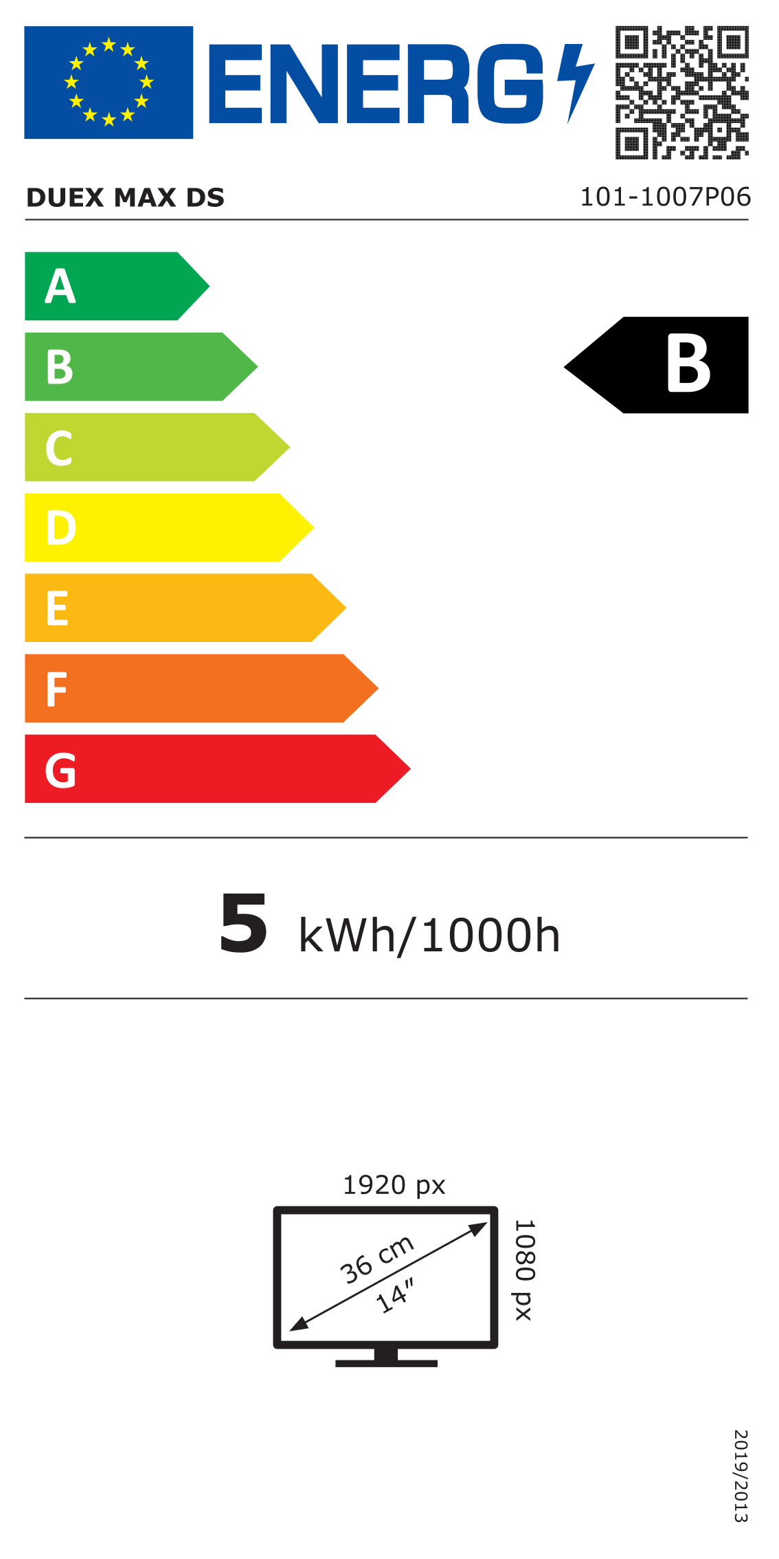 Energy label