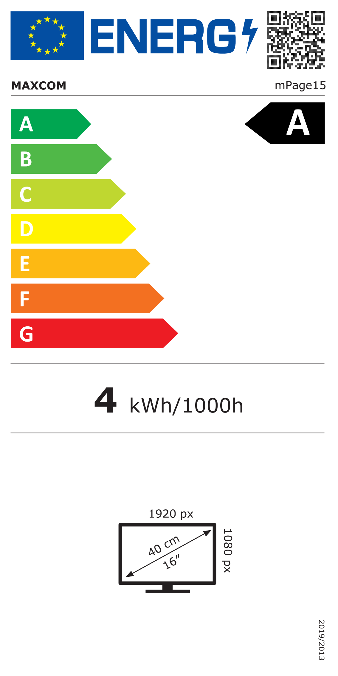 Energy label