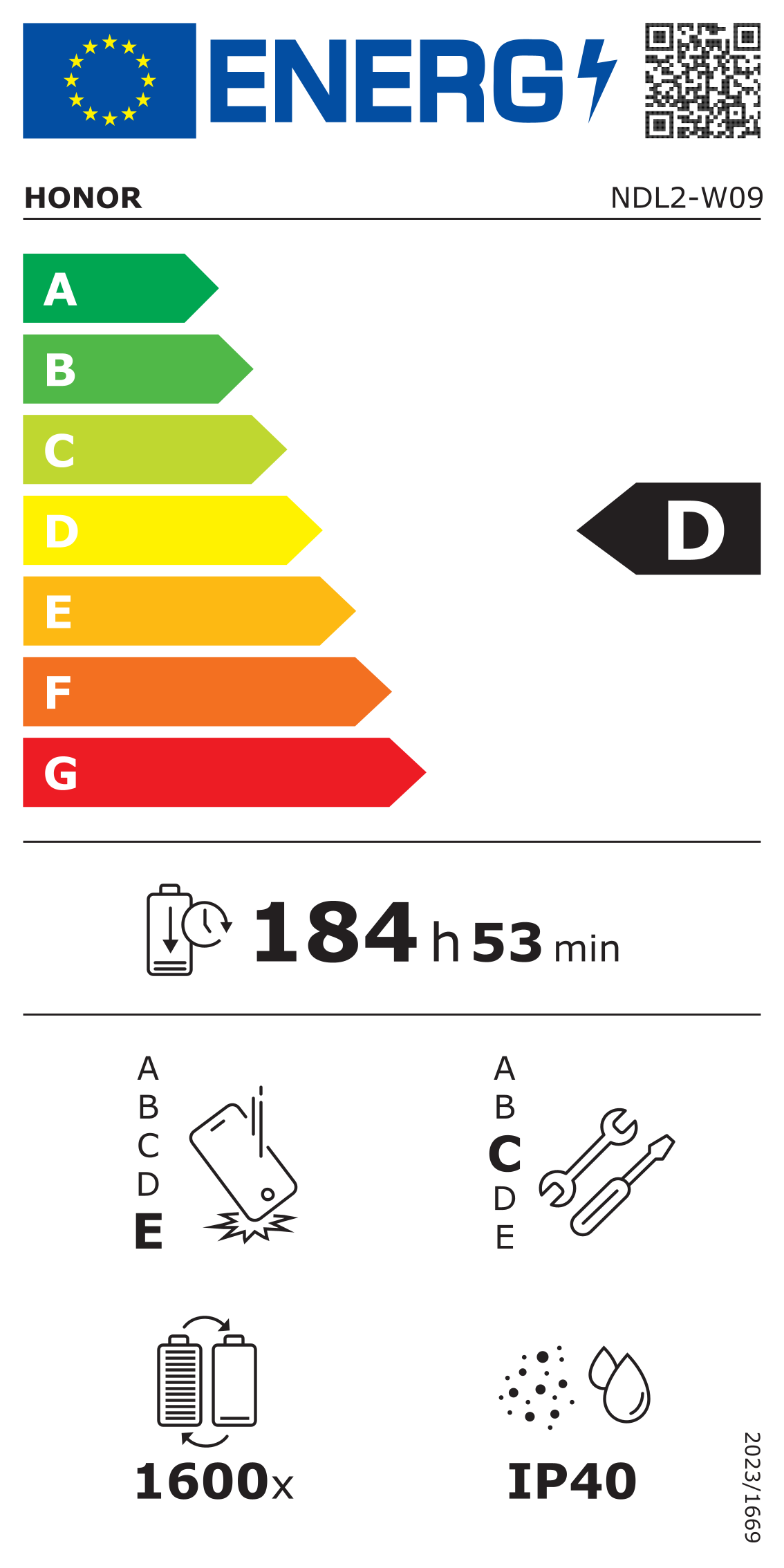 Energy label