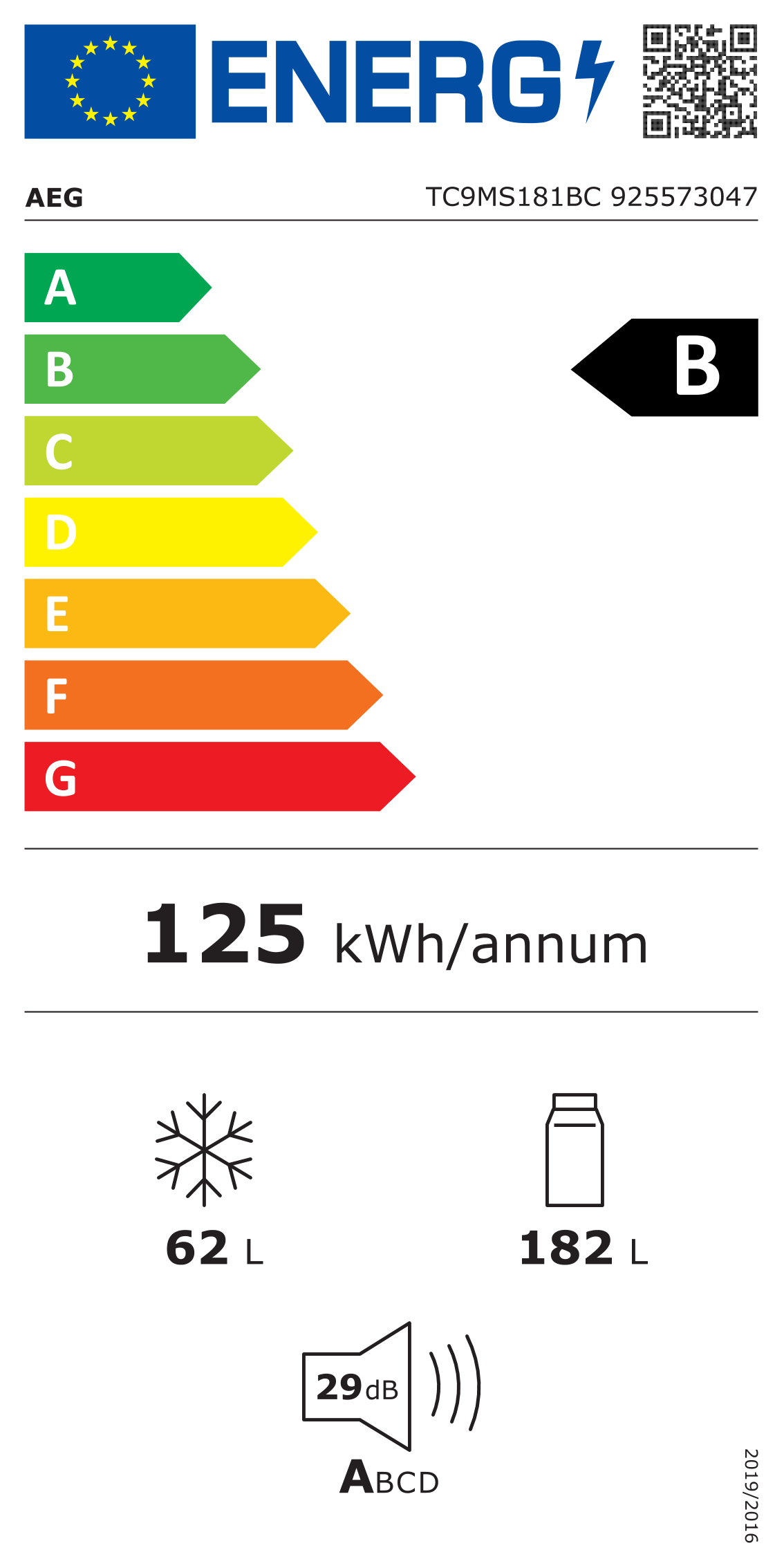 Energy label