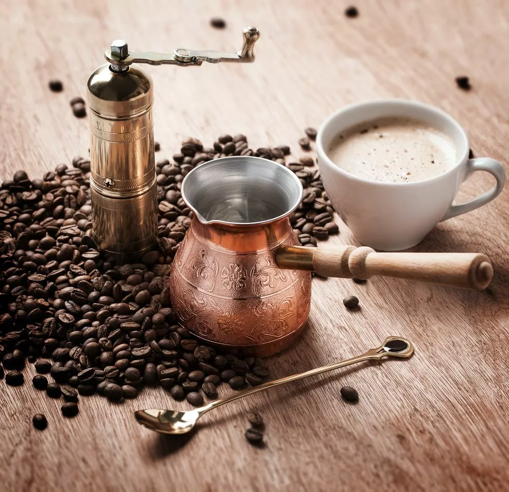 What is a cezve coffee pot?