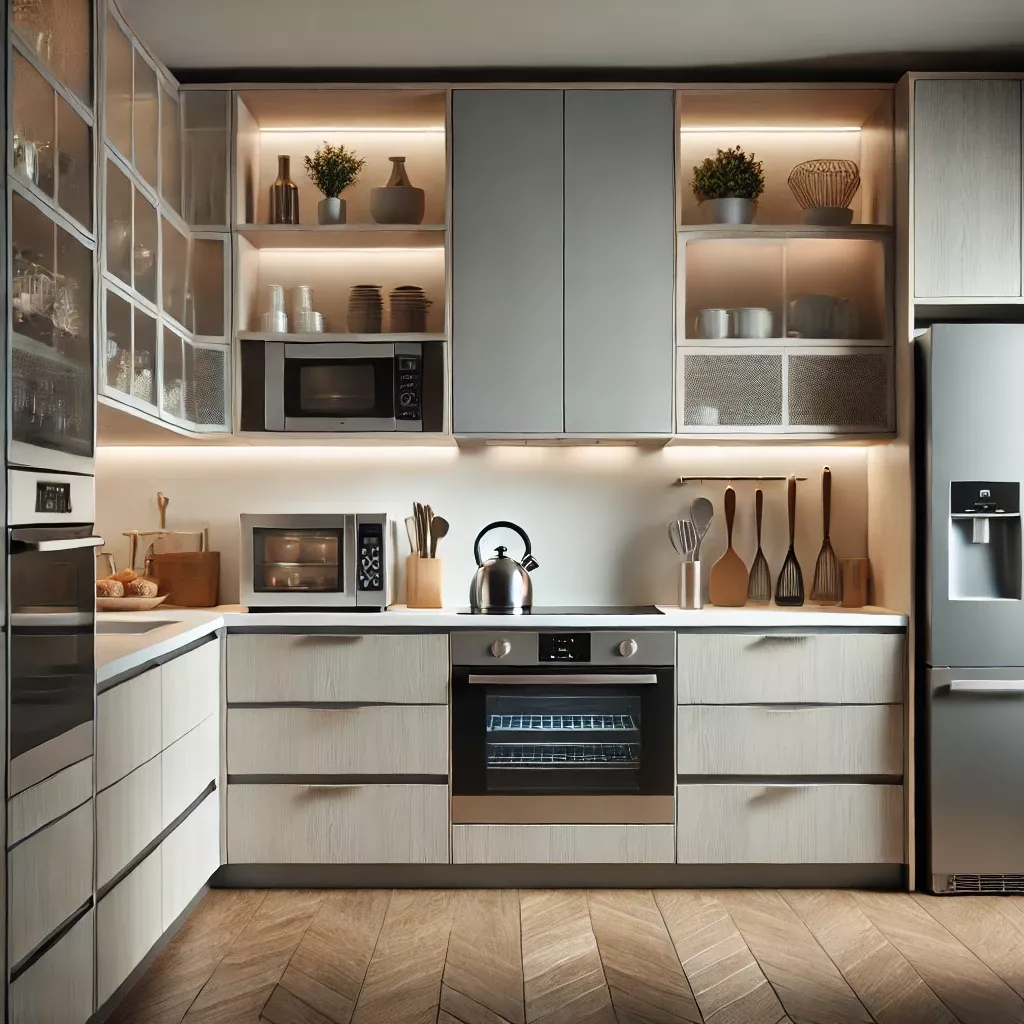 What are the pros and cons of built-in appliances?