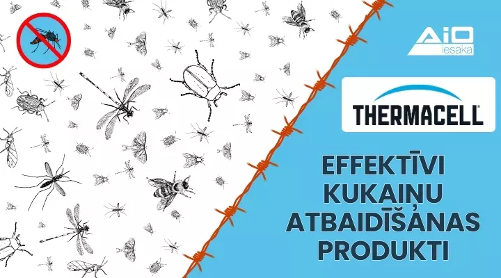 Thermacell - effektīvi kukaiņu atbaidīšanas produkti