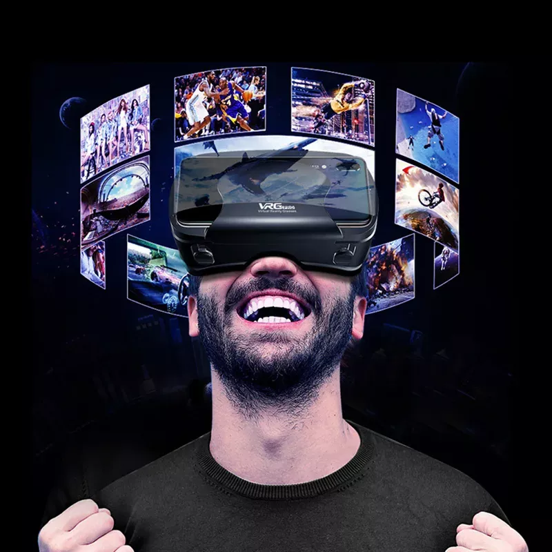 3D VR un AR brilles