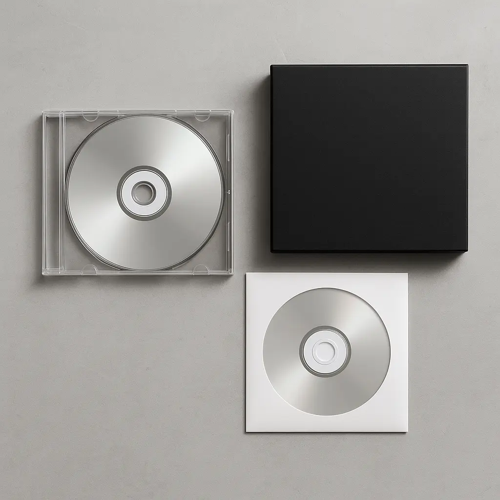 CD/DVD/BR vāciņi un maciņi