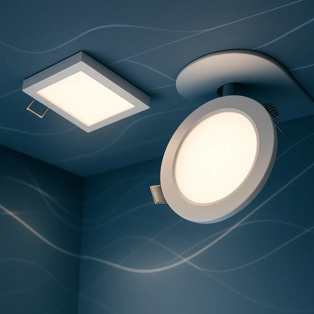 LED iebūvējamie un iekaramie paneļi