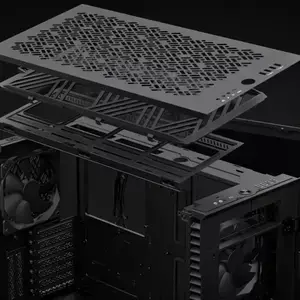 Moduvent top panel offering quiet or ventilated options