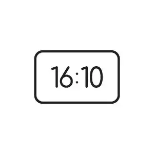 Taller 16:10 display for more workspace