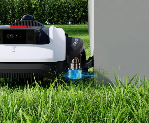 Integrated TruEdge trimmer for perfect edges