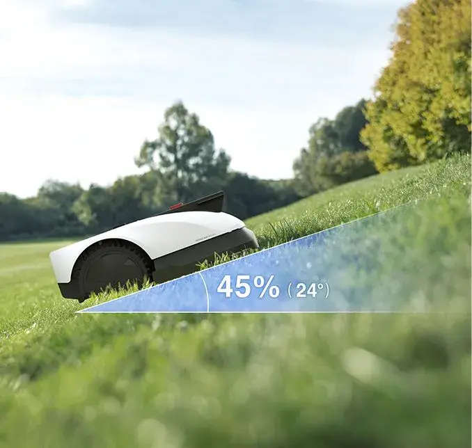 Преодоление склонов и барьеров Ecovacs GOAT O800 RTK