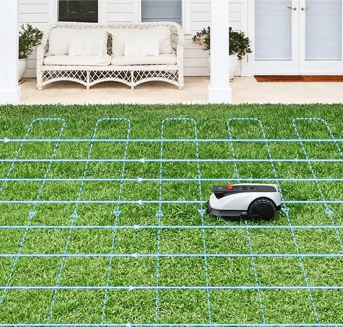 Интеллектуальное U-образное планирование пути для Ecovacs GOAT O800 RTK