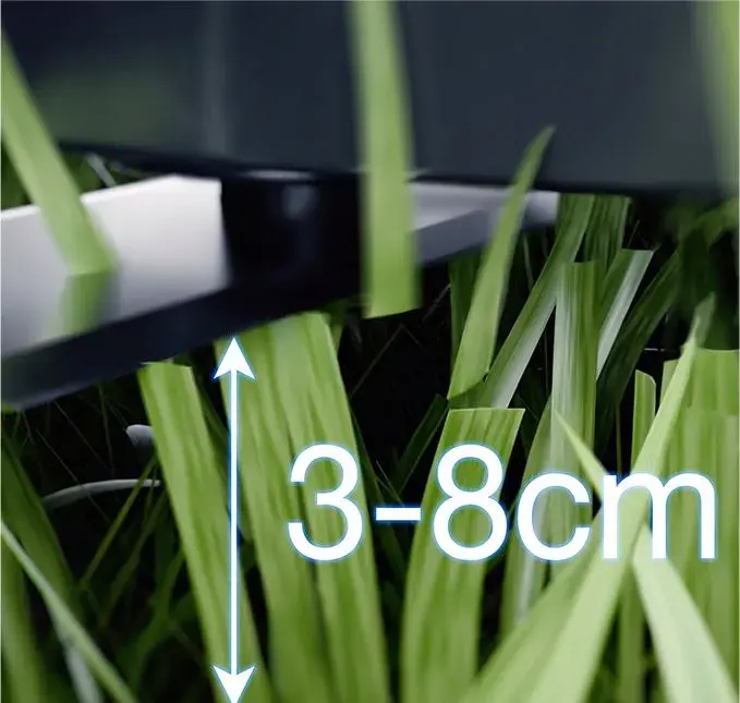Регулируемая высота среза 3-8 см для Ecovacs GOAT O800 RTK