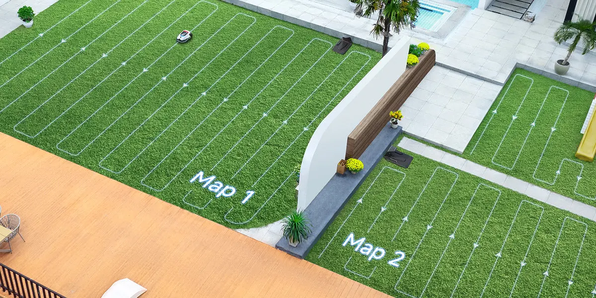Две карты управления для Dreame A2