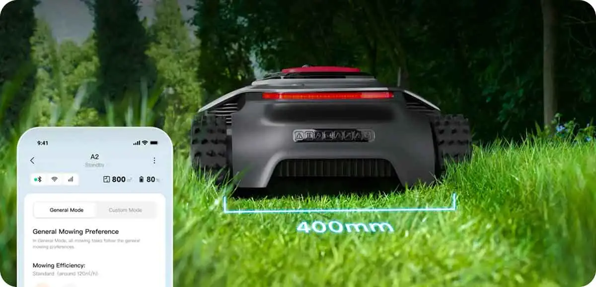 Быстрая и эффективная ширина среза 40 см