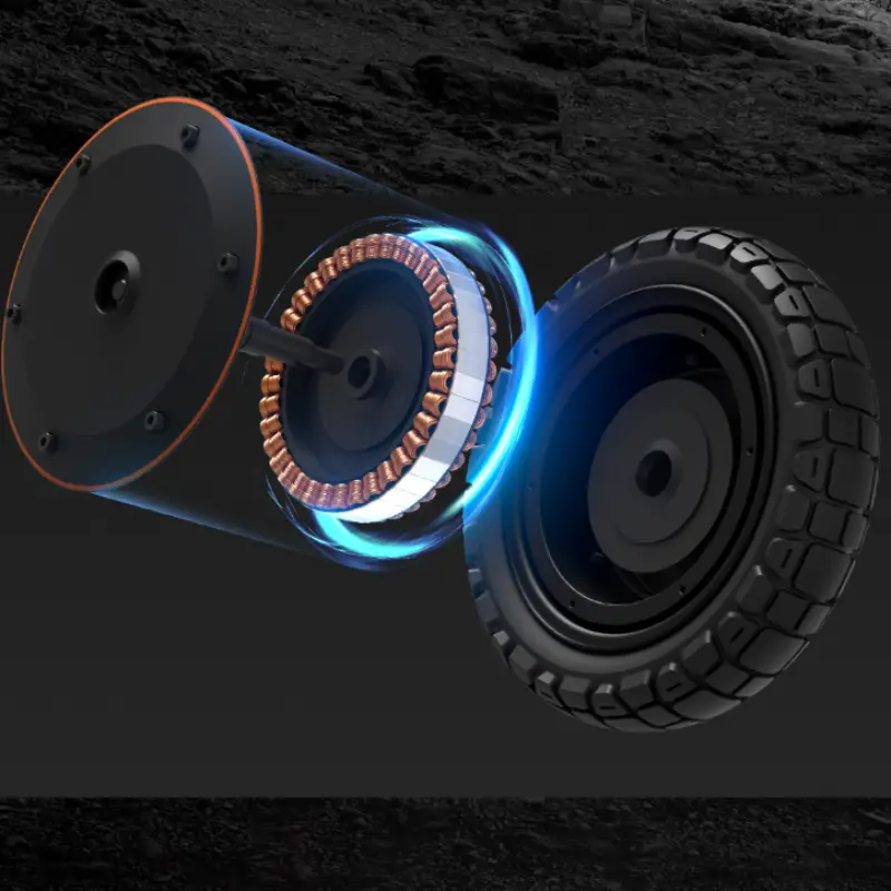 Powerful uphill performance — up to 22% grade