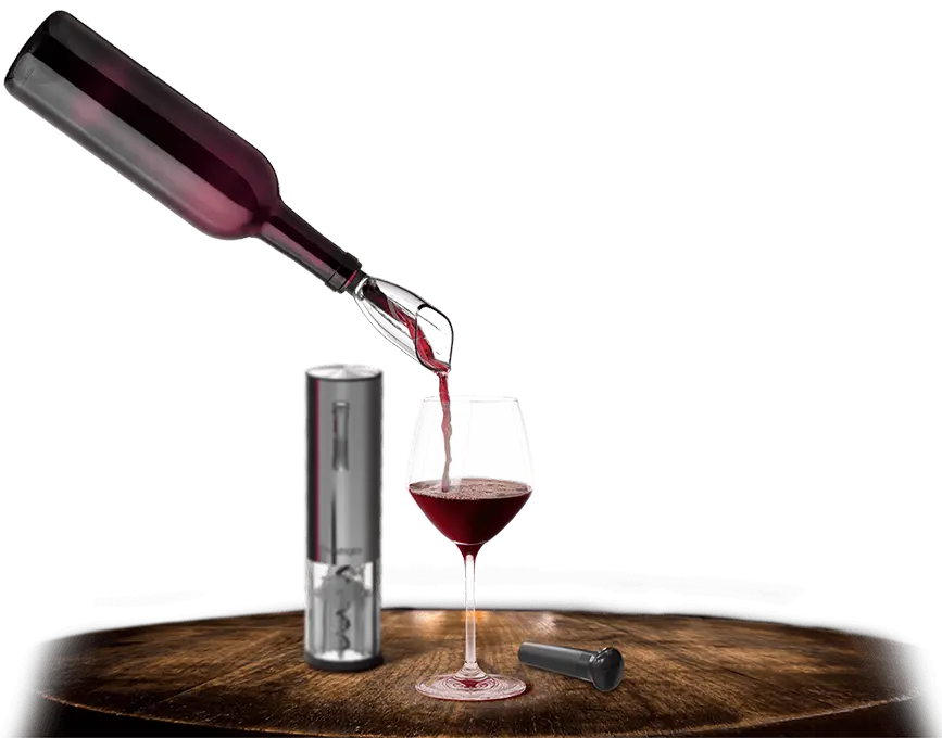 Profesionāls aerators un vakuuma aizbāznis
