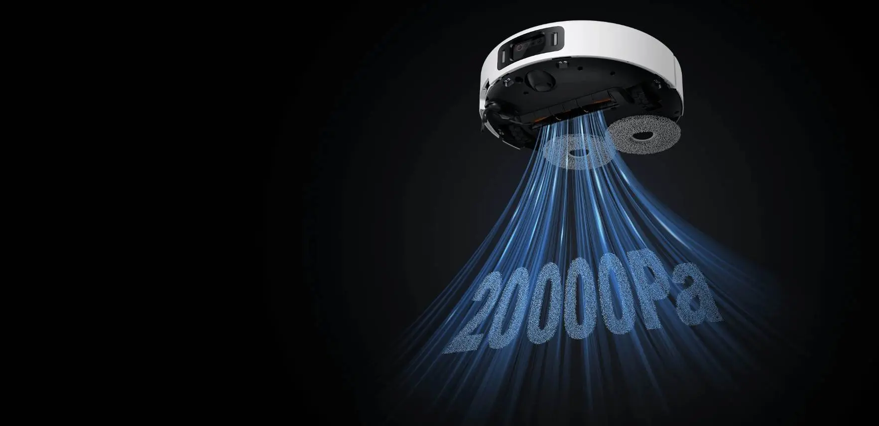 High suction power performance
