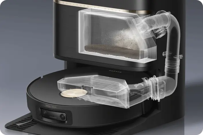 Automatic dust collection station