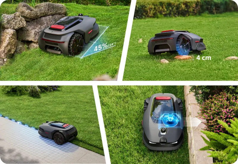 UltraTrim Edge Mowing and Terrain Handling