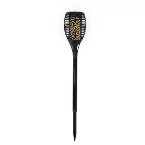 Outdoor LED Flame Light forever RTV100011 — 33 LEDs, real fire effect, IP65, 600mAh battery, 10×61 cm, black