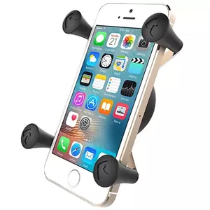 Phone holder RAM Mounts X-Grip with Snap-Link socket, passive X-Grip mount, black, for smartphones