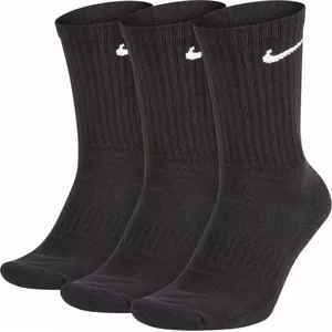 Nike Everyday Cushion Crew 3Pak augstas zeķes 010 : Izmērs - 42 - 46 (SX7664-010)