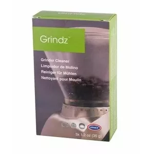 Гранулы для чистки кофемолок URNEX Grindz, 3 × 35 г пакетика, серые