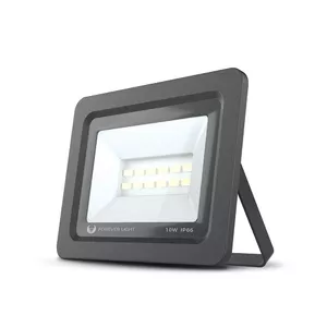 Forever PROXIM II Outdoor and Indoor LED Flood Light 10W 800 Lumens Neutral White 4500K IP66 White and Black