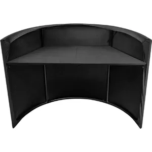 Mobile Event Stand Omnitronic 32000015 — curved portable speaker/monitor stand, adjustable height