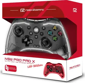 Wireless Game Controller ready2gaming Nintendo Switch Pro Pad X-LED Edition – ergonomic Pro Pad for Nintendo Switch