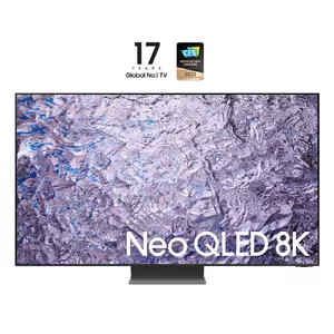 Телевизор Samsung QE75QN800CT Series 8 75" (190,5 см) Neo QLED 8K Ultra HD Smart TV Mini LED, Tizen, 7680×4320, чёрный