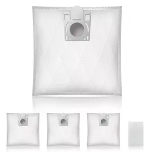 Dust bag for drum vacuum Wessper WES1015, white, 280×300 mm