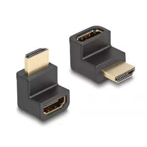 DeLOCK High Speed HDMI Adapter male to female angled 8K 60 Hz black